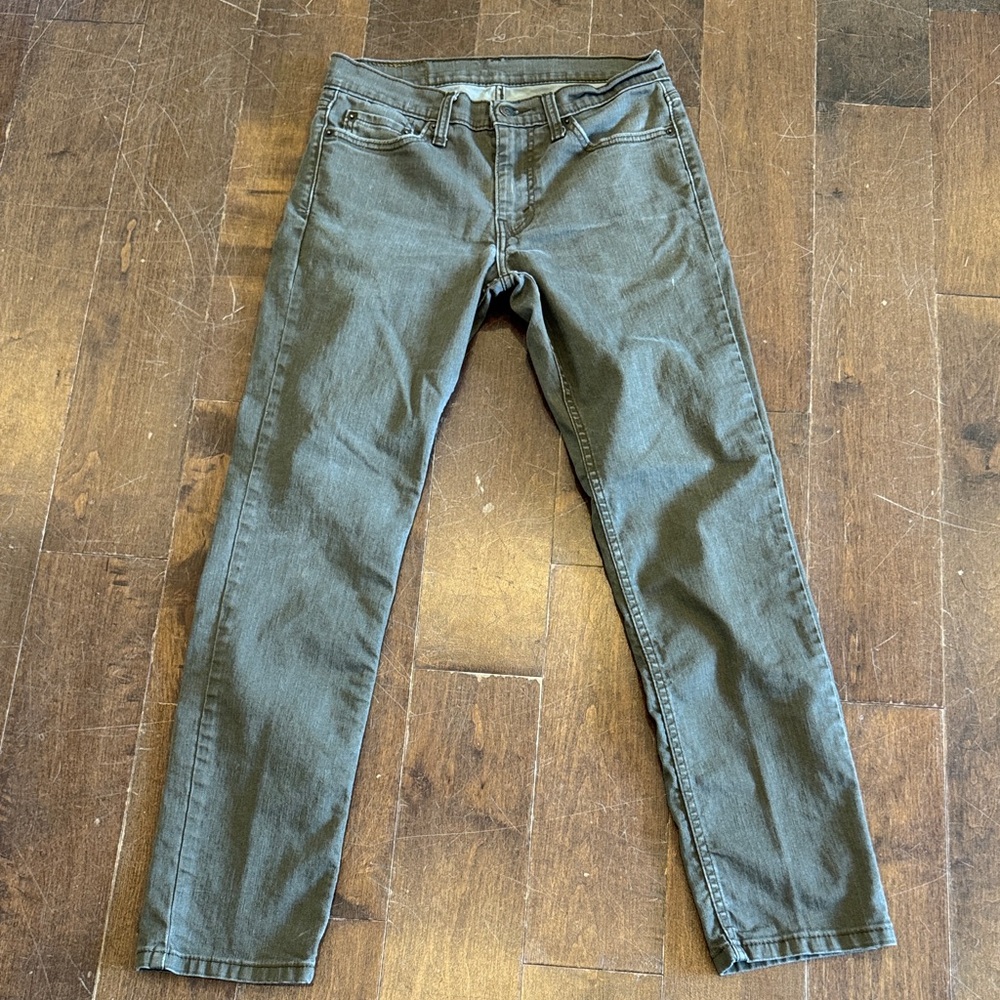 Levi's Men's Slim Jeans in Dark Olive